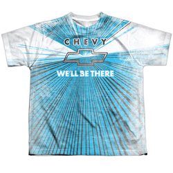 Chevy Shirt We'll Be There Sublimation Youth Shirt