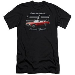 Chevy Slim Fit Shirt Impala SS Black T-Shirt