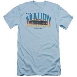 Chevy Slim Fit Shirt Malibu Light Blue T-Shirt