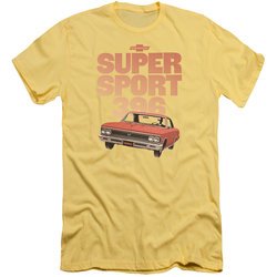 Chevy Slim Fit Shirt Super Sport 396 Yellow T-Shirt