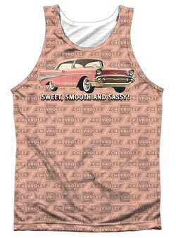 Chevy Tank Top Bel Air Sweet Smooth And Sassy Sublimation Tanktop