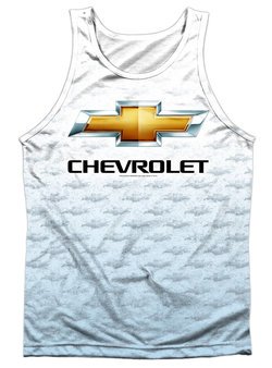 Chevy Tank Top Chevrolet Logo 2 Sublimation Tanktop Front/Back Print