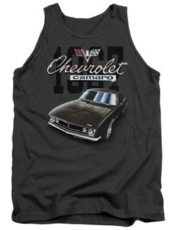 Chevy Tank Top Chevrolet Classic Camaro Charcoal Tanktop