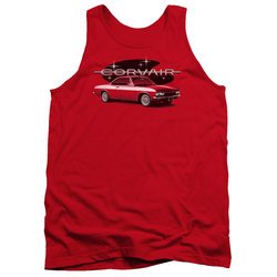 Chevy Tank Top Corvair Spyda Coupe Red Tanktop