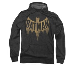 Click to get Classic Batman Hoodie Distressed Logo Charcoal Sweatshirt Hoody