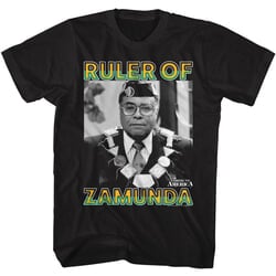 Click to get Coming to America Ruler of Zamunda Adult Tshirt  Black