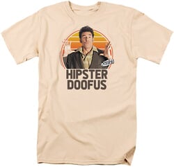 Click to get Cosmo Kramer Hipster Dufus Seinfeld Tshirt  Sand color