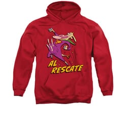 Click to get Cow  Chicken Hoodie Sweatshirt Al Rescate Red Adult Hoody Sweat Shirt