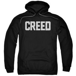 Creed Hoodie Cracked Logo Poster Black Sweatshirt Hoody