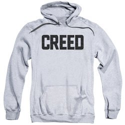 Creed Hoodie Cracked Movie Logo Athletic Heather Sweatshirt Hoody