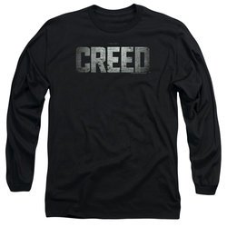 Creed Long Sleeve Shirt Logo Black Tee T-Shirt