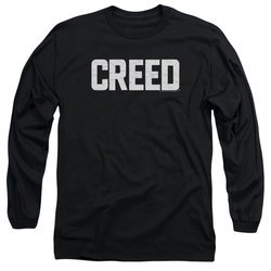 Creed Sweatshirt Cracked Logo Poster Adult Black Sweat Shirt