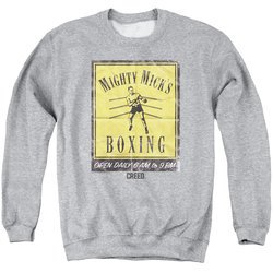 Creed Sweatshirt Micks Poster Adult Athletic Heather Sweat Shirt
