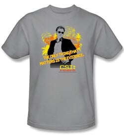 Click to get CSI Miami Kids Shirt Hand On Hips Youth Silver TShirt