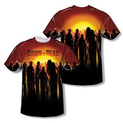 Dawn Of The Dead The Swarm Sublimation Shirt Front/Back Print