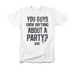 Dazed And Confused Shirt Party Time Adult White Tee T-Shirt
