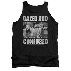 Dazed And Confused Tank Top Rock On Black Tanktop