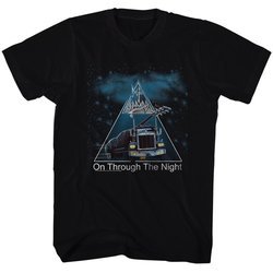 Def Leppard Shirt Through The Night Black T-Shirt