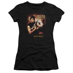 Click to get Delta Force 2 Juniors Shirt Poster Black TShirt
