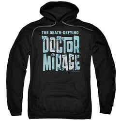 Click to get Doctor Mirage Hoodie Character Logo Black Sweatshirt Hoody