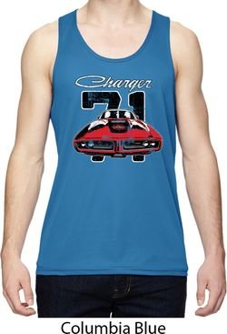 Dodge 1971 Charger Mens Moisture Wicking Tanktop