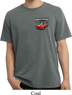 Dodge American Made Muscle Pocket Print Pigment Dyed Shirt
