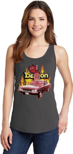 Dodge Demon Ladies Tank Top