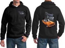Dodge Hoodie Plymouth Cuda (Front & Back) Hoody