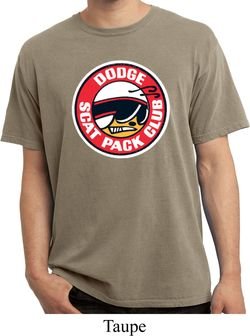 Dodge Shirt Dodge Scat Pack Club Pigment Dyed Tee T-Shirt