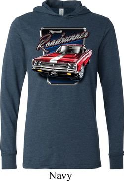 Dodge Shirt Plymouth Roadrunner Lightweight Hoodie Tee