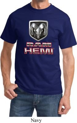 Dodge Shirt Ram Hemi Logo Tee T-Shirt
