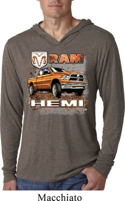Dodge Shirt Ram Hemi Trucks Lightweight Hoodie Tee T-Shirt