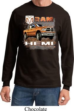Dodge Shirt Ram Hemi Trucks Long Sleeve Tee T-Shirt