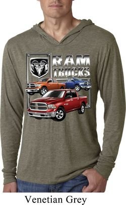 Dodge Shirt Ram Trucks Lightweight Hoodie Tee T-Shirt