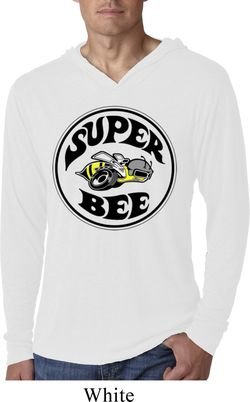 Dodge Shirt Super Bee Lightweight Hoodie Tee T-Shirt