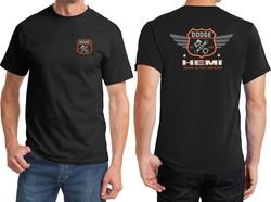 Dodge Tee Garage Hemi (Front & Back) T-shirt