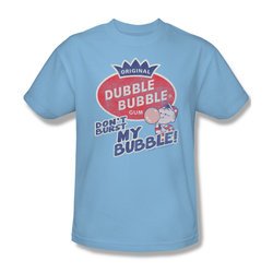 Double Bubble Shirt Don't Burst Light Blue T-Shirt