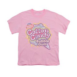 Double Bubble Shirt Kids Cotton Candy Gum Pink T-Shirt