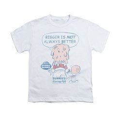 Double Bubble Shirt Kids Not Better White T-Shirt