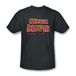 Double Bubble Shirt Mega Mouth Charcoal T-Shirt