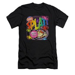 Double Bubble Shirt Slim Fit Splat Gum Black T-Shirt