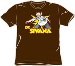 Click to get Dr Sivana Tshirt  Archenemy DC Comics Adult Brown Tee