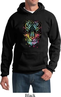 Click to get Dripping Neon Tiger Hoodie