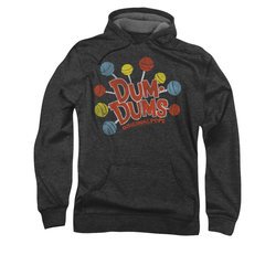Dum Dums Hoodie Original Pops Charcoal Sweatshirt Hoody