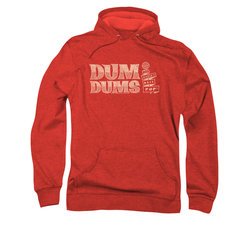 Dum Dums Hoodie Worlds Best Red Sweatshirt Hoody