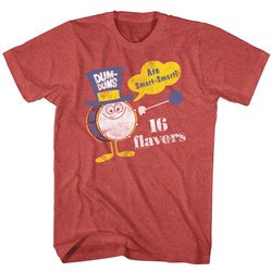 Dum Dums Shirt 16 Flavors Heather Red T-Shirt