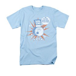 Dum Dums Shirt Drum Man Light Blue T-Shirt