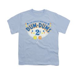 Dum Dums Shirt Kids 2 Cents Light Blue T-Shirt