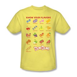 Dum Dums Shirt Know Your Flavor Banana T-Shirt
