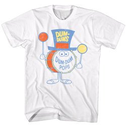 Dum Dums Shirt Pops White T-Shirt